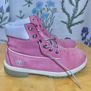 Timberland “Big Kid” Premium 6” Waterproof Boot Size 8